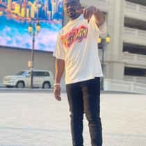 black man